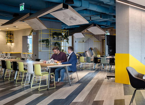 時(shí)尚辦公網(wǎng) 辦公設(shè)計(jì) 設(shè)計(jì)欣賞 靈動(dòng)多變 塞爾維亞tech l05開(kāi)發(fā)部門(mén)辦公室創(chuàng)新設(shè)計(jì)欣賞